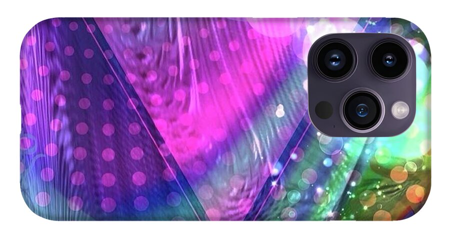 Pink Triangle Fractal - Phone Case