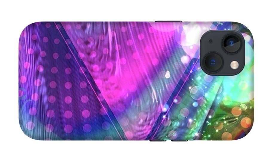 Pink Triangle Fractal - Phone Case