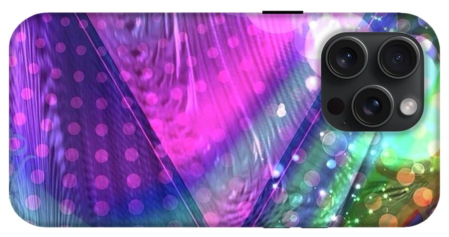 Pink Triangle Fractal - Phone Case