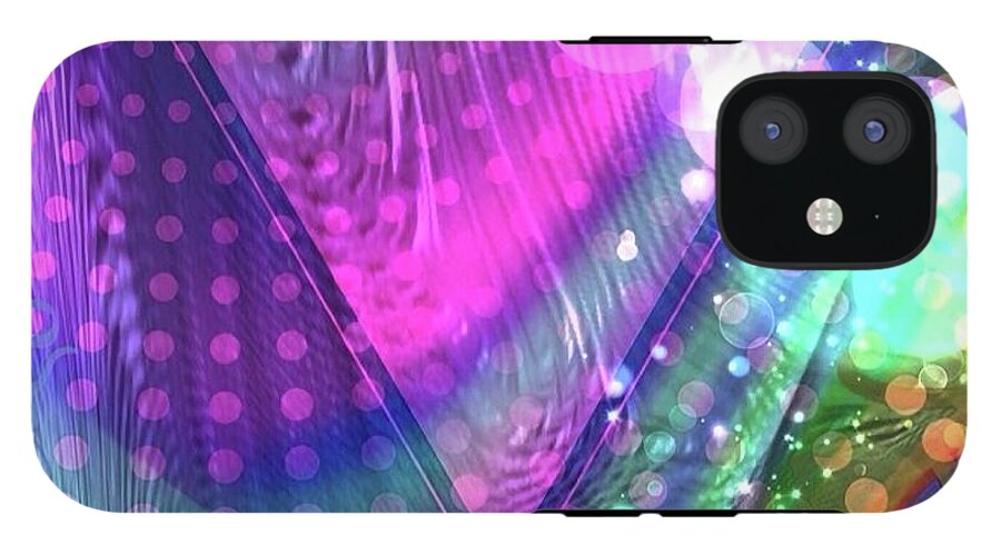 Pink Triangle Fractal - Phone Case