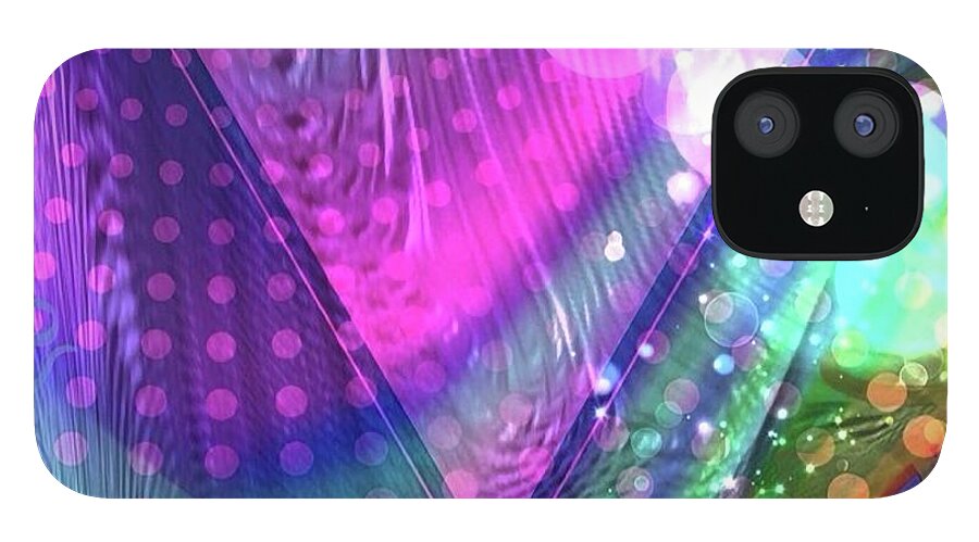Pink Triangle Fractal - Phone Case