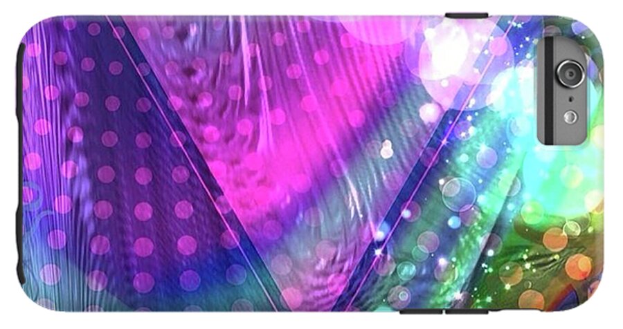 Pink Triangle Fractal - Phone Case