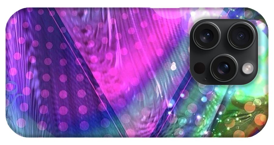 Pink Triangle Fractal - Phone Case
