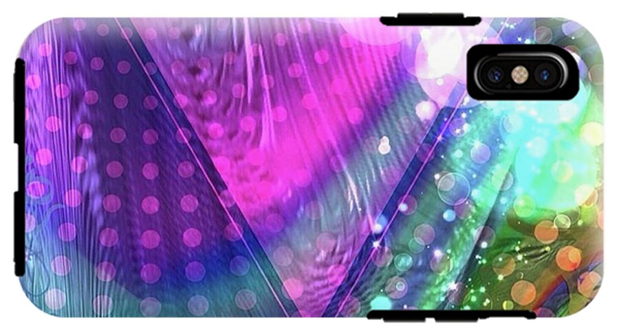 Pink Triangle Fractal - Phone Case