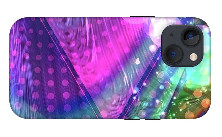 Pink Triangle Fractal - Phone Case
