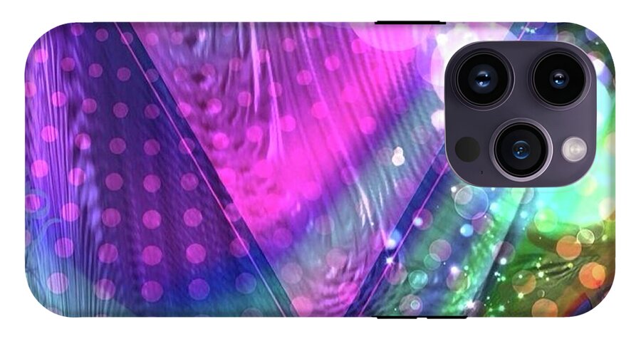 Pink Triangle Fractal - Phone Case