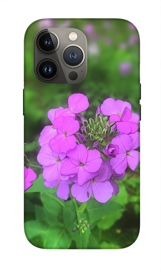 Pink Wildflowers - Phone Case