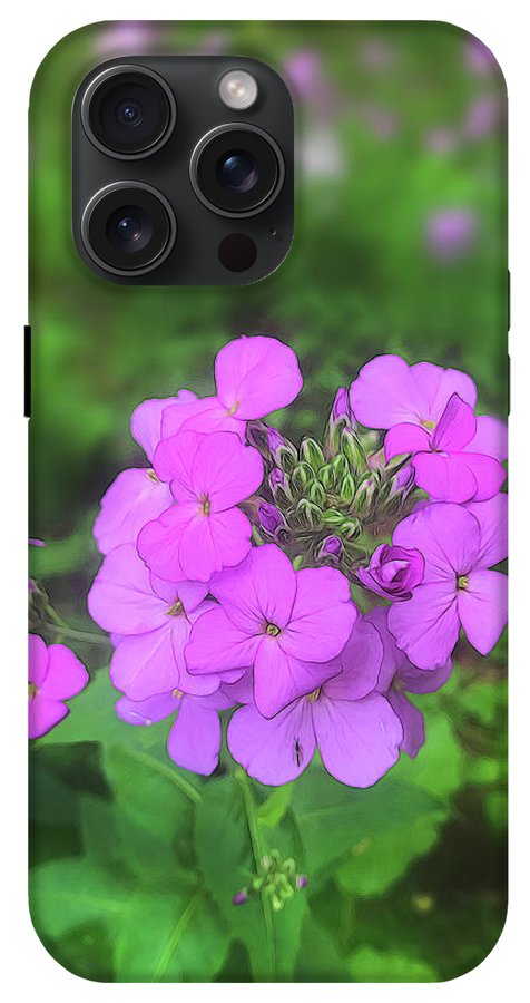 Pink Wildflowers - Phone Case