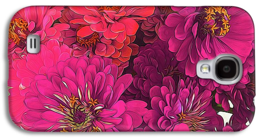 Pink Zinnias - Phone Case