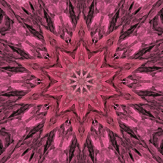 Pink Kaleidoscope Digital Image Download