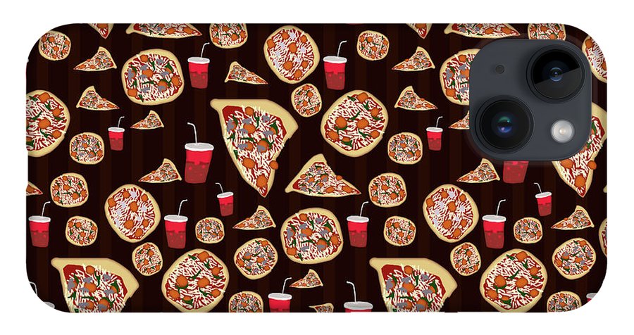 Pizza Pattern - Phone Case