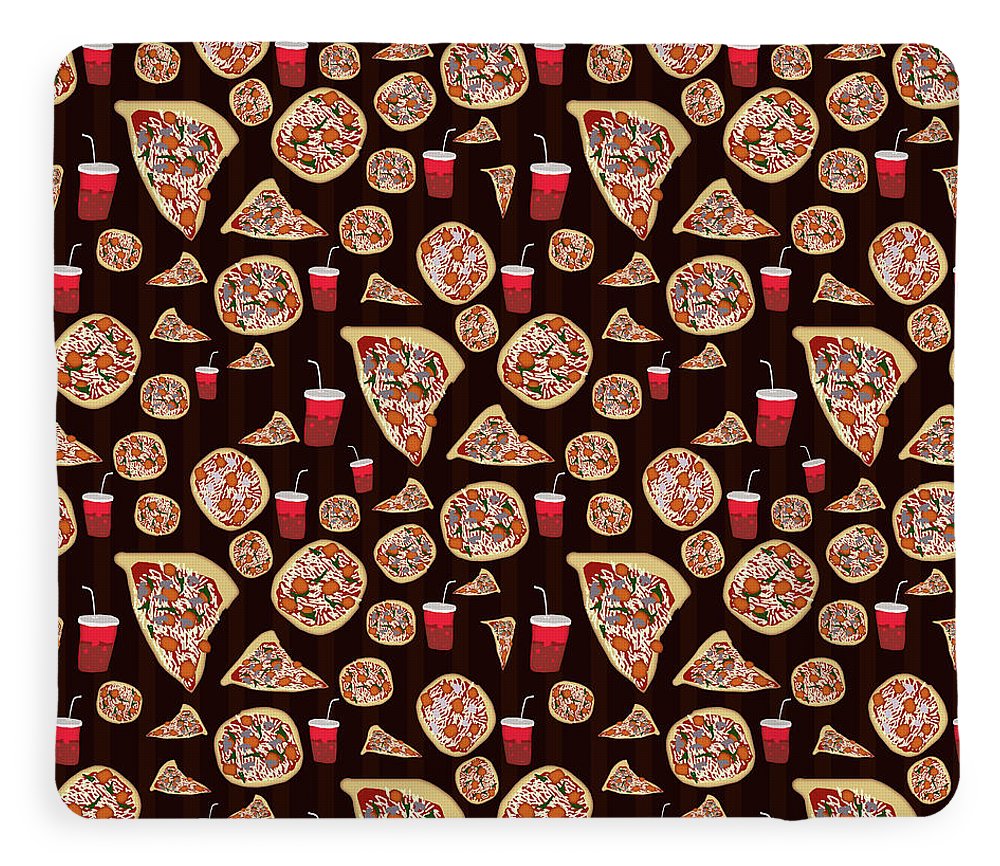 Pizza Pattern - Blanket
