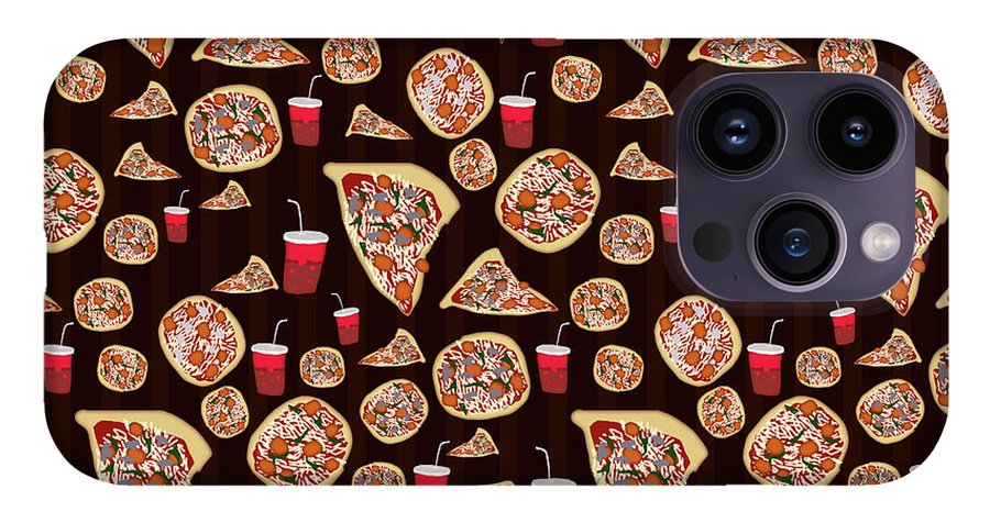 Pizza Pattern - Phone Case