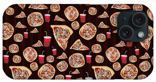 Pizza Pattern - Phone Case