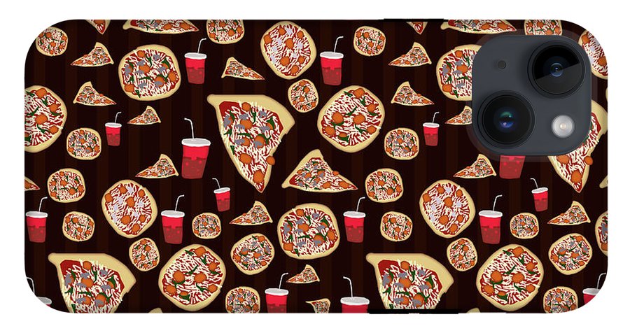 Pizza Pattern - Phone Case