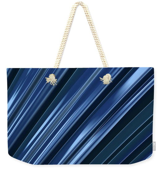 Pouring Blue - Weekender Tote Bag
