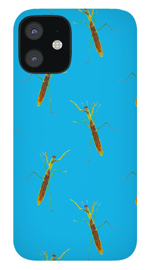 Praying Mantis Pattern - Phone Case