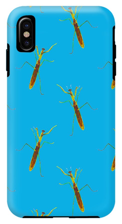 Praying Mantis Pattern - Phone Case