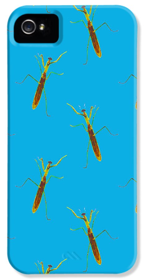 Praying Mantis Pattern - Phone Case