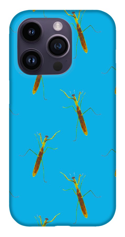 Praying Mantis Pattern - Phone Case