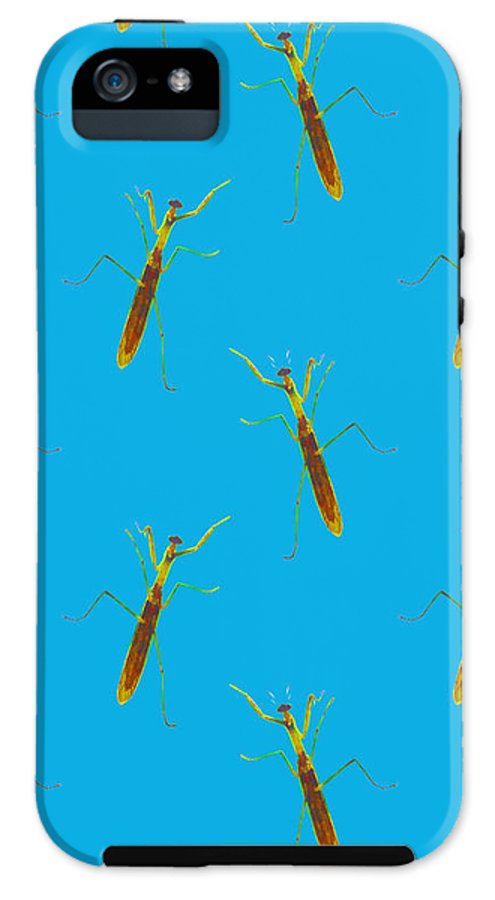Praying Mantis Pattern - Phone Case