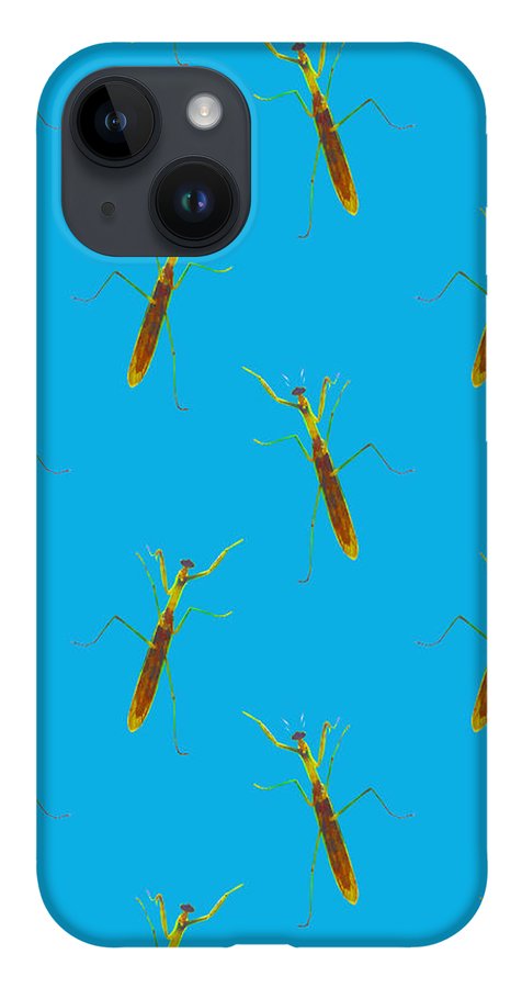 Praying Mantis Pattern - Phone Case