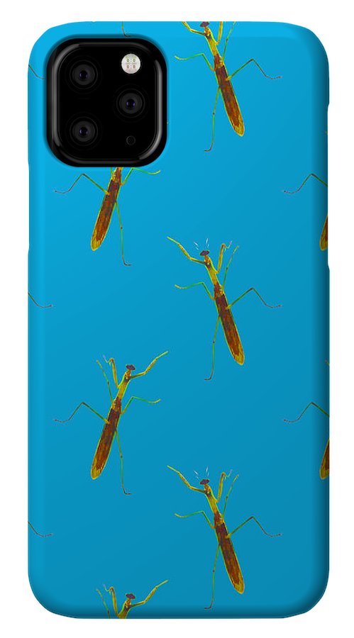 Praying Mantis Pattern - Phone Case