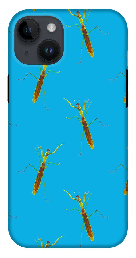 Praying Mantis Pattern - Phone Case