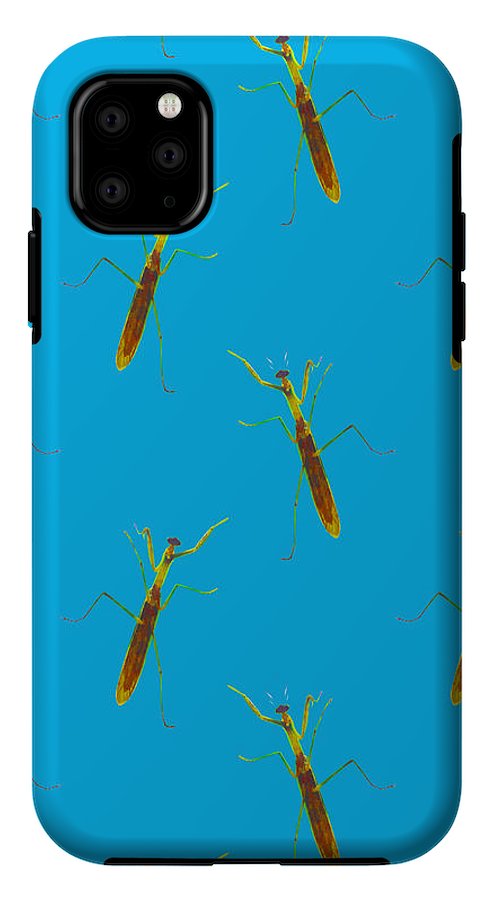 Praying Mantis Pattern - Phone Case