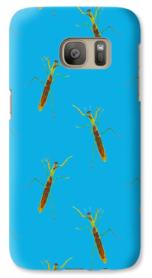 Praying Mantis Pattern - Phone Case