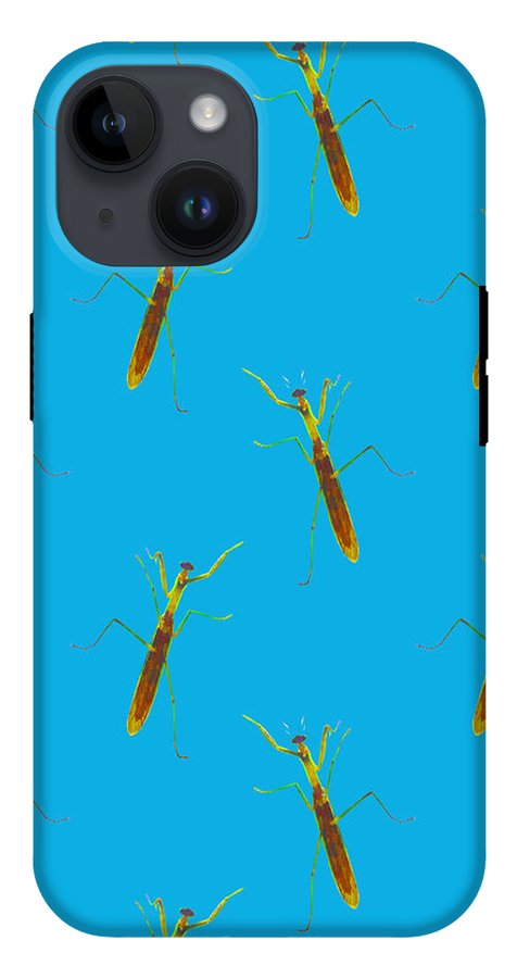 Praying Mantis Pattern - Phone Case