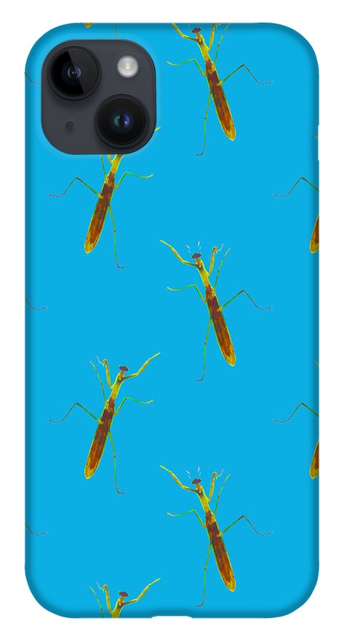 Praying Mantis Pattern - Phone Case