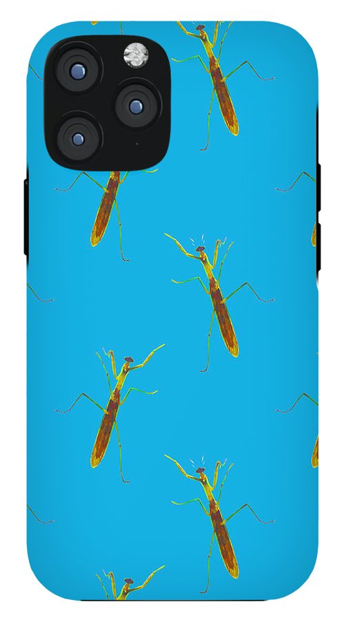 Praying Mantis Pattern - Phone Case