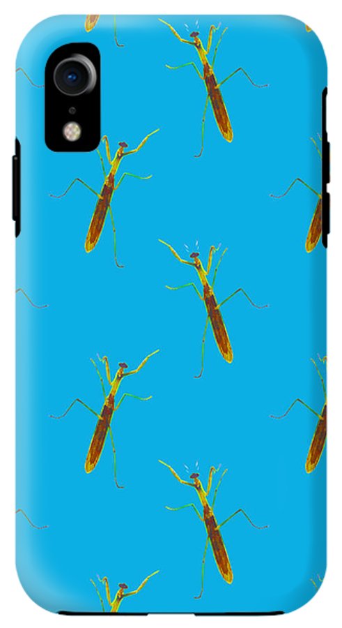 Praying Mantis Pattern - Phone Case