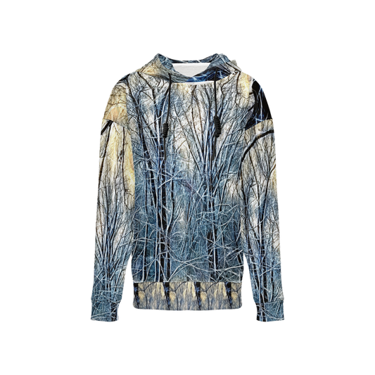 4 Oclock Winter Landscape Women’s Relaxed Fit Hoodie