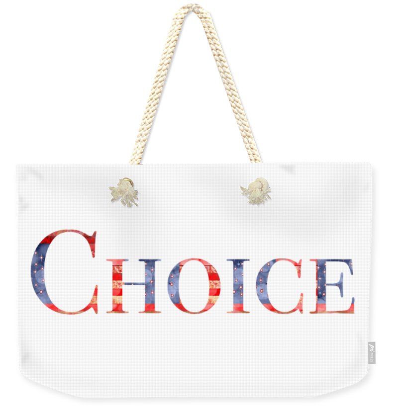 Pro Choice - Weekender Tote Bag