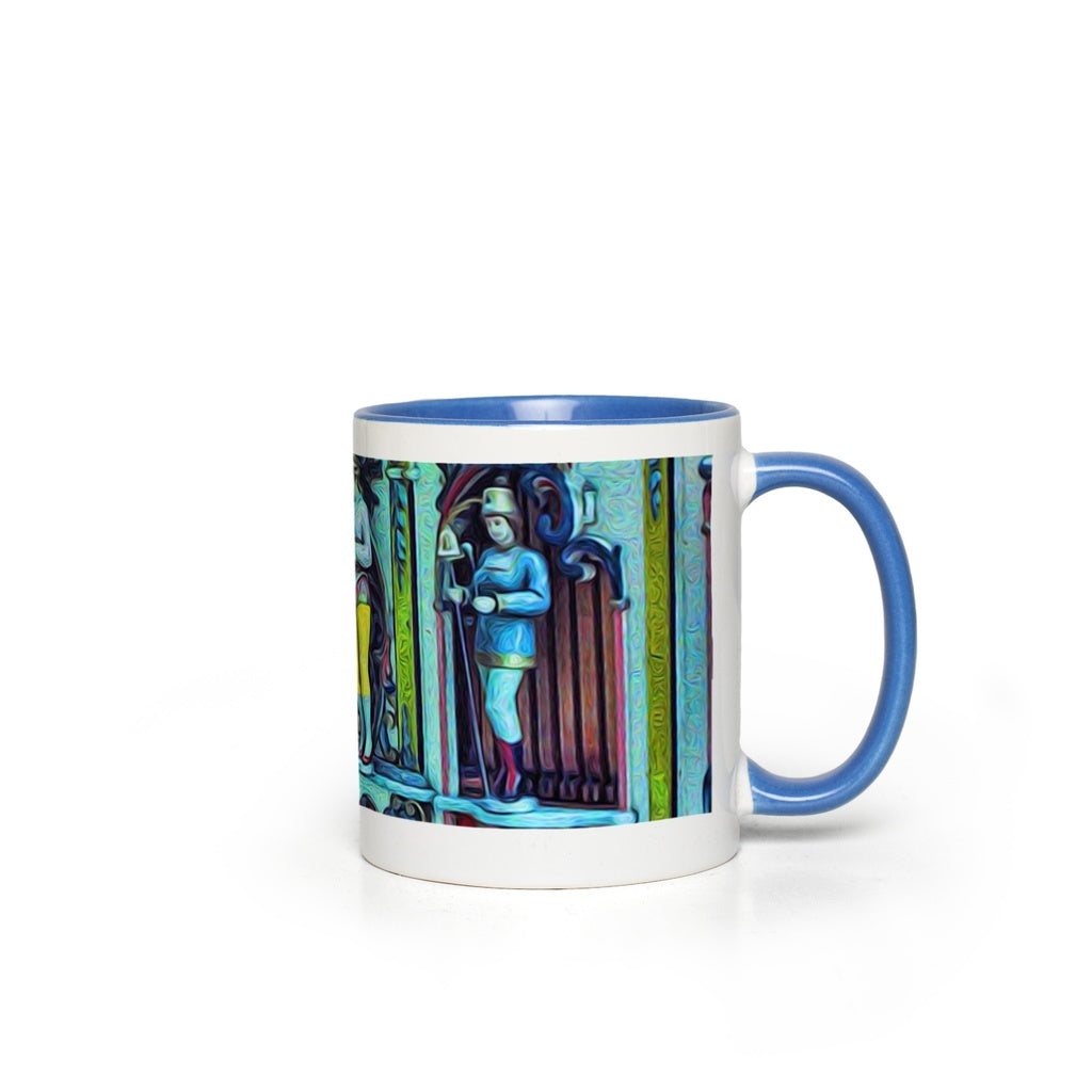 Vintage Travel Music Cart at Netherlands Accent Mugs