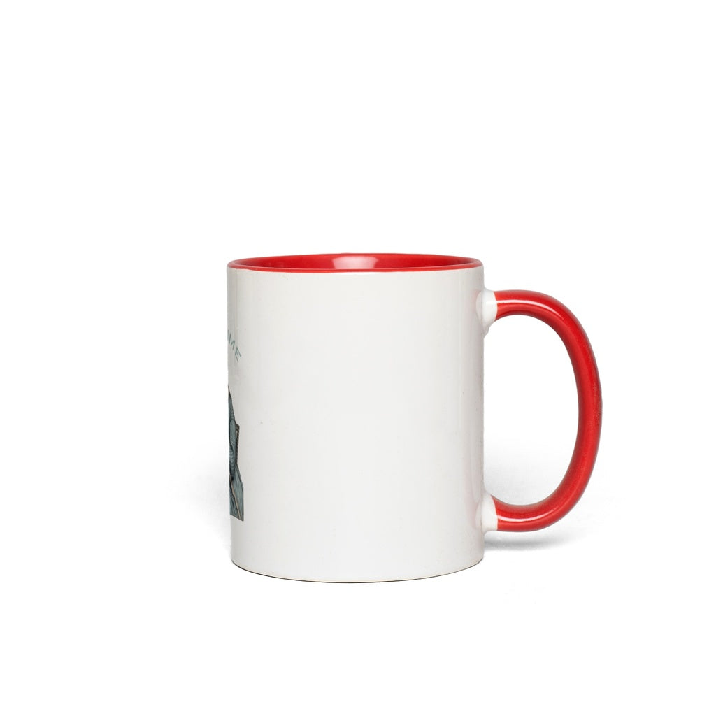 Tea Time Vintage Woman Accent Mugs