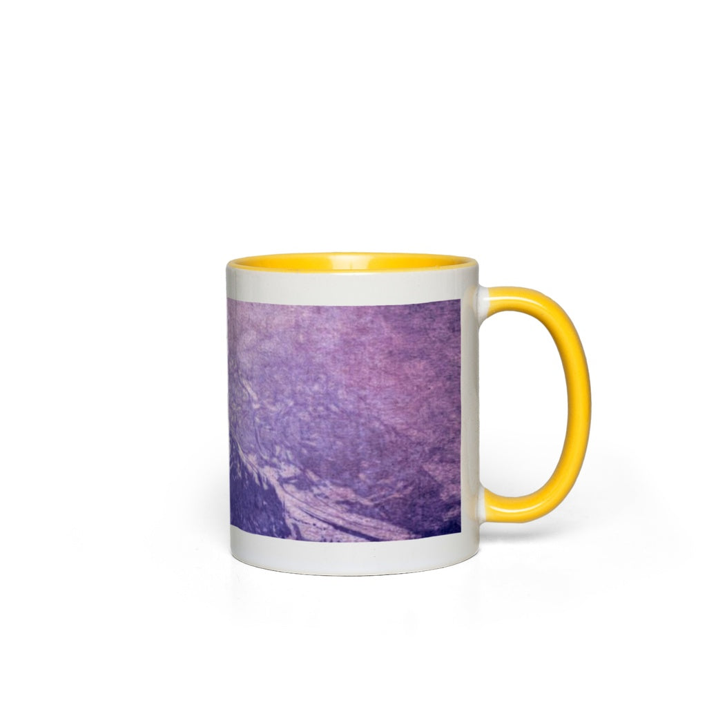 Mountains Distant Vintage Travel Accent Mugs