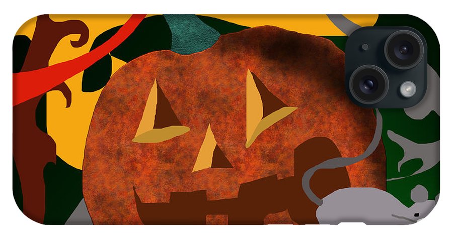 Pumpkin Mouse - Phone Case