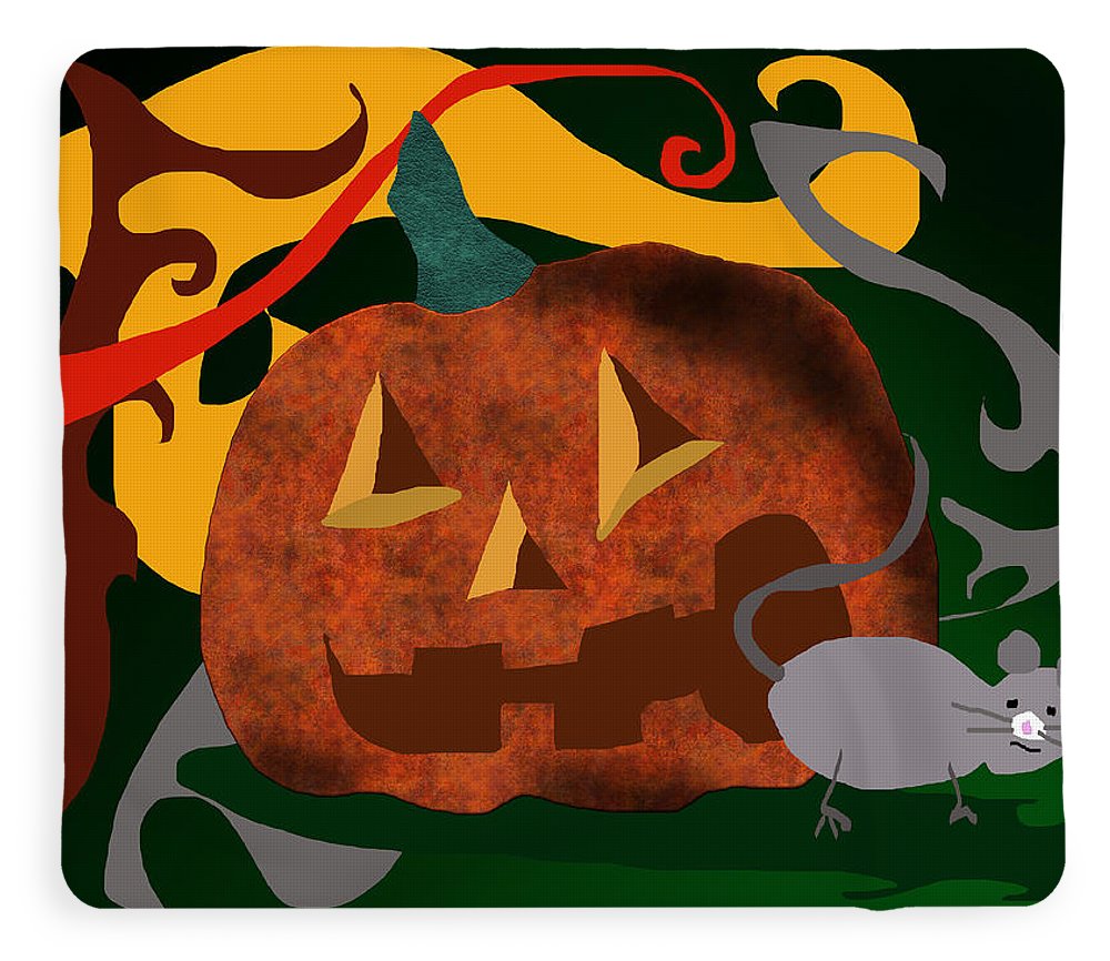 Pumpkin Mouse - Blanket