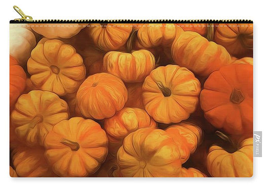 Pumpkins Tiny Gourds Pile - Carry-All Pouch