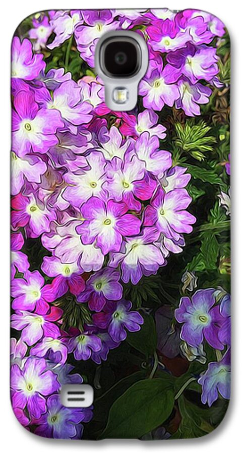 Purple and White Flowers - Phone Case