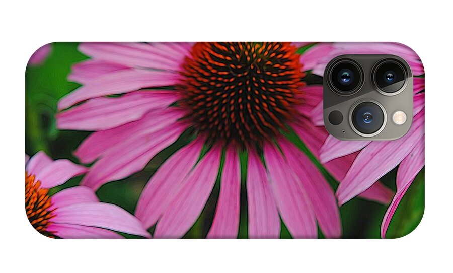 Purple Cone Flowers - Phone Case