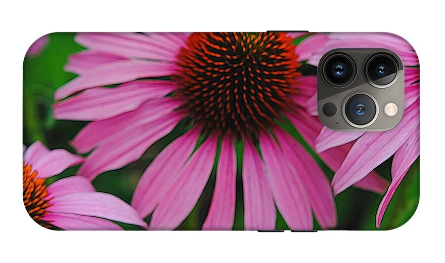 Purple Cone Flowers - Phone Case