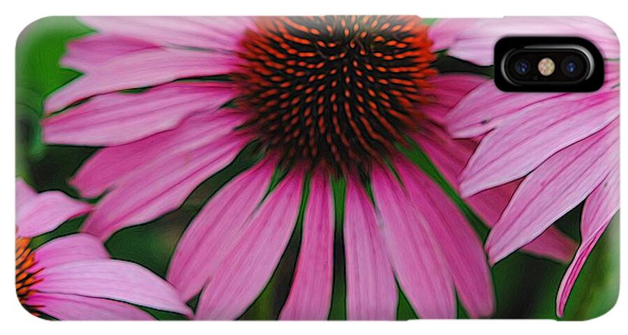 Purple Cone Flowers - Phone Case