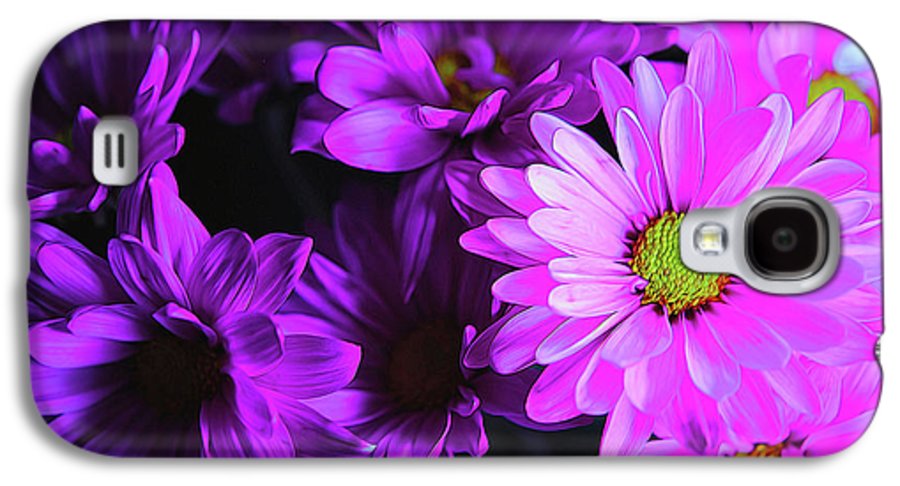 Purple Summer Daisies - Phone Case