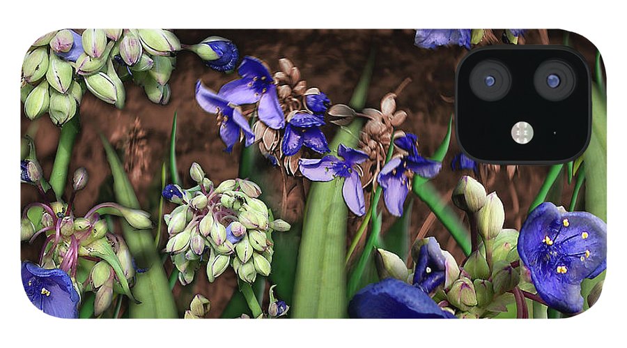 Purple Wildflowers - Phone Case