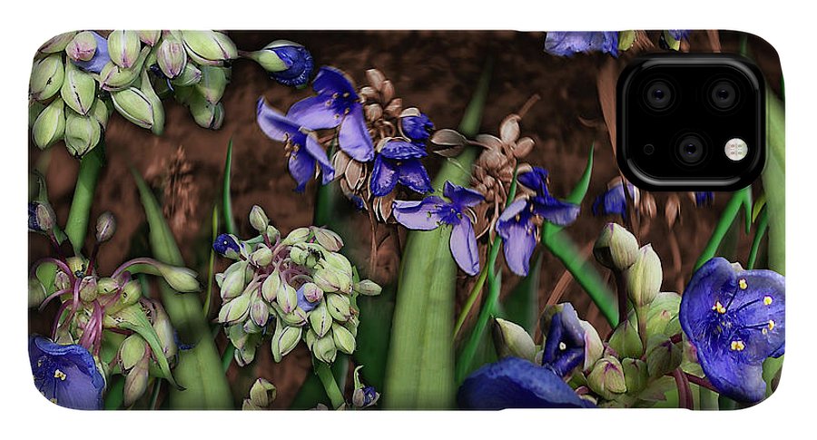 Purple Wildflowers - Phone Case