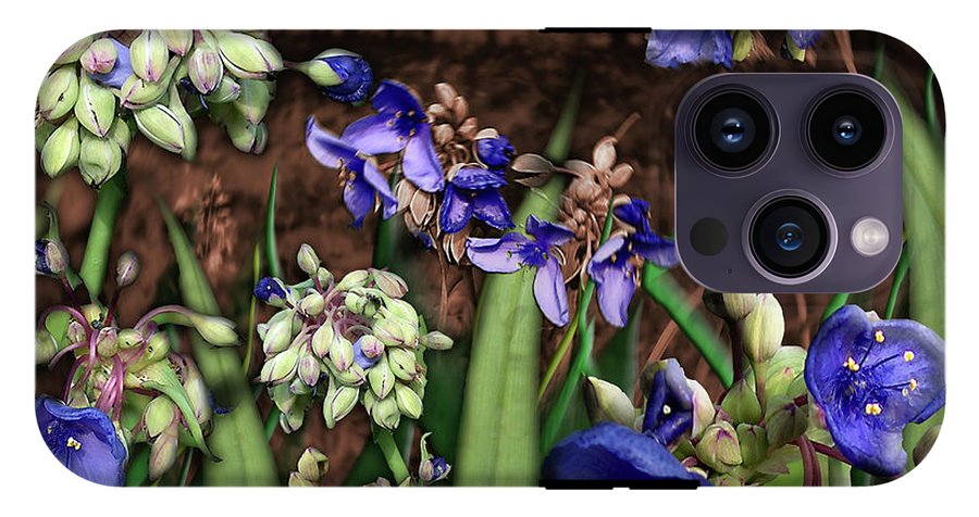 Purple Wildflowers - Phone Case